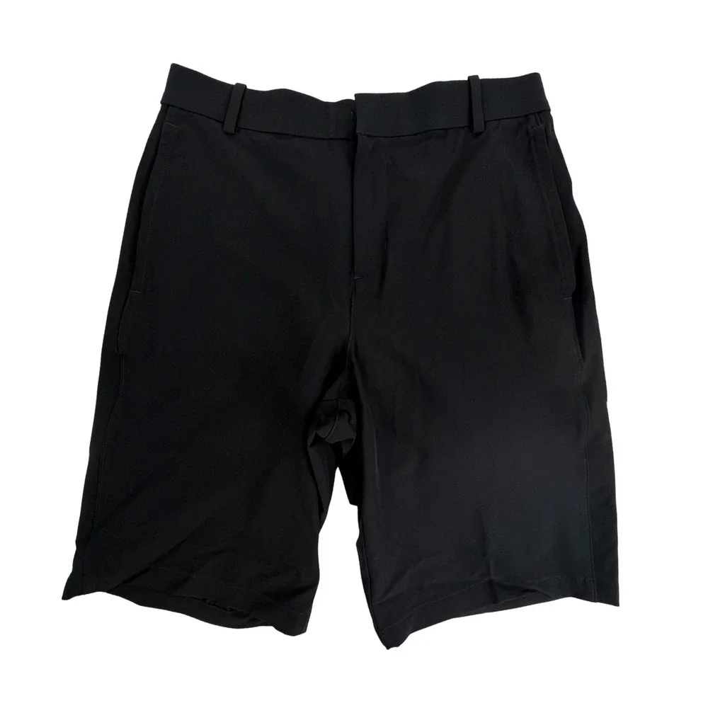 Nike Golf Mens Shorts Black Standard Fit Flex Performance Size 28 AJ5495 010